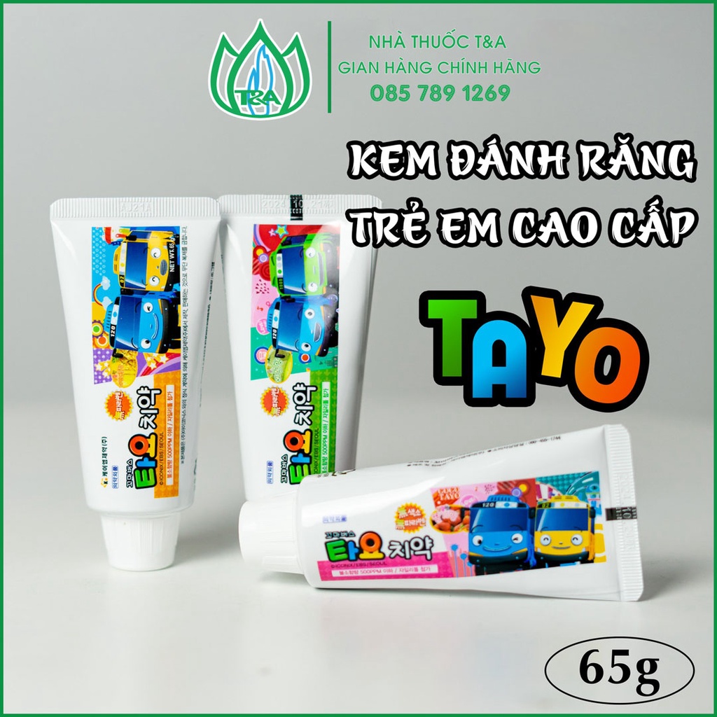 Kem đánh răng trẻ em TAYO