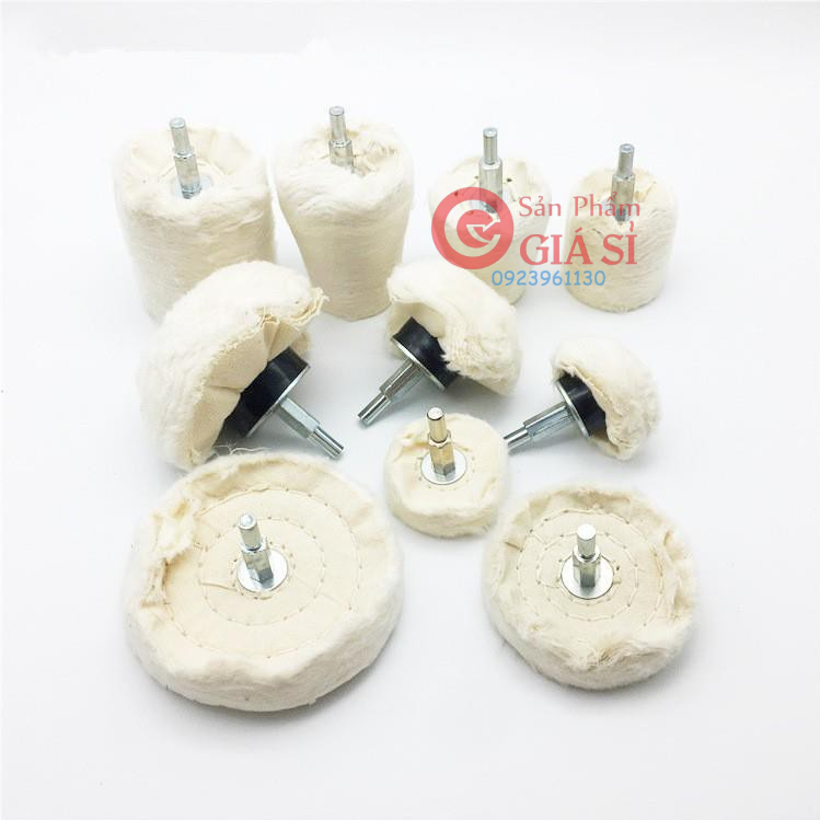 Vải bông đánh bóng hình mặt phẳng 75mm ❤️freeship❤️