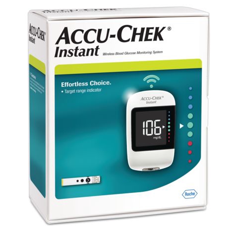 Bộ Máy Đo Đường Huyết Accu-Chek Instant mmol/L