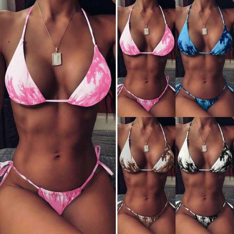 Bikini Lưng Cao Có Đệm Mút