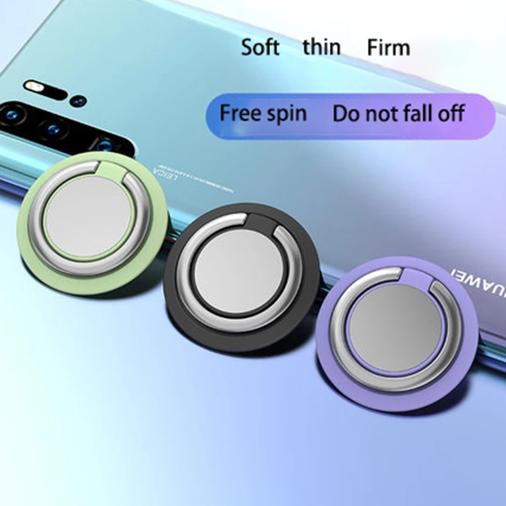 Giá đỡ điện thoại dạng nhẫn xoay 360 độ chất lượng cao cho iPhone và thiết bị Android