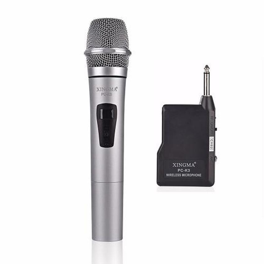 Micro cầm tay không dây XINGMA PC-K3 (Bạc)