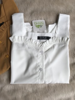 ÁO SƠ MI VOAN CỔ VUÔNG