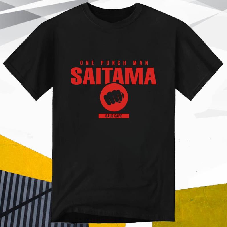 Áo thun One Punch Man Saitama (Black) - CODE33