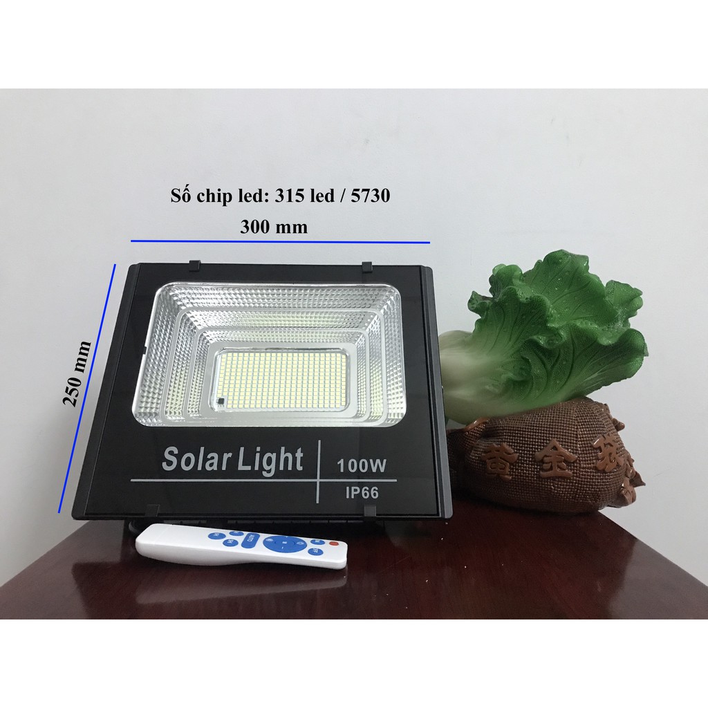 Đèn Pha Năng Lượng Mặt Trời Solar Light - Phiên Bản 1 ô - Siêu Tích Trữ và Tiết Kiệm Điện Năng - Bảo Hành 24 Tháng