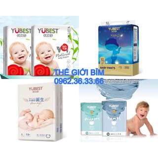[Hải Phòng]Bỉm Yubest Night/ Angel/Gold/natural quần/dán Nội Địa Trung Quốc S132/M108/L96