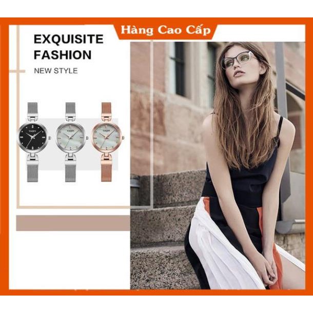 Đồng hồ nữ YAQIN Feminino - Nhật bản chống nước + Tặng hộp & Pin | BigBuy360 - bigbuy360.vn