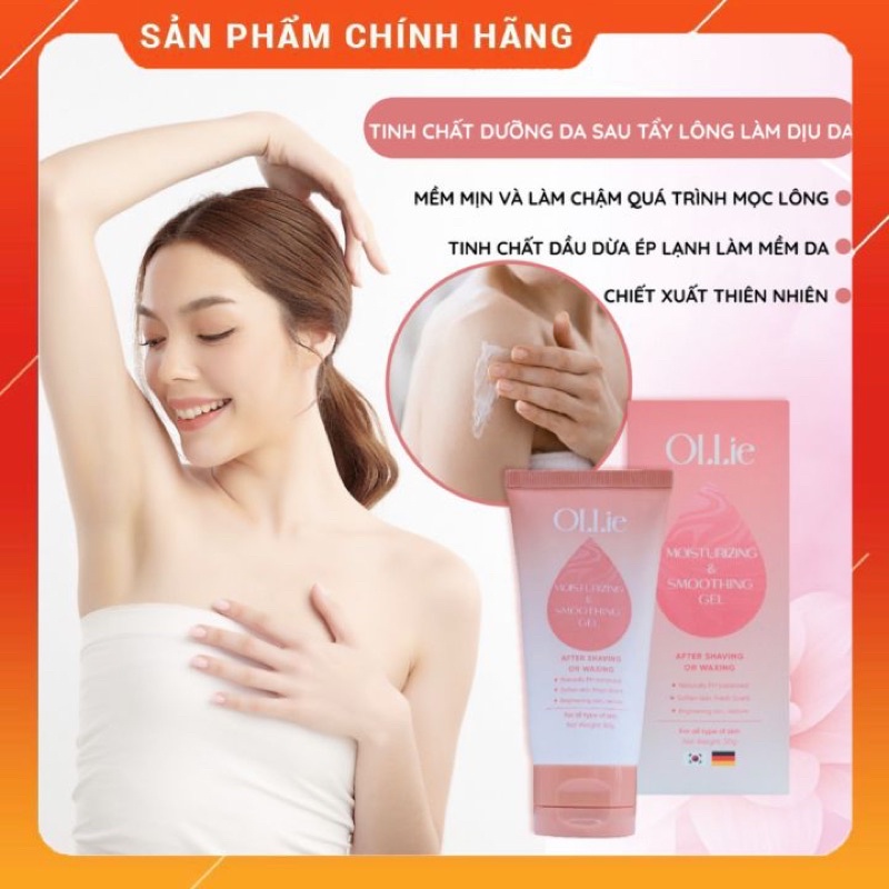 Kem Tẩy lông Ollie và kem dưỡng da sau tẩy lông Ollie