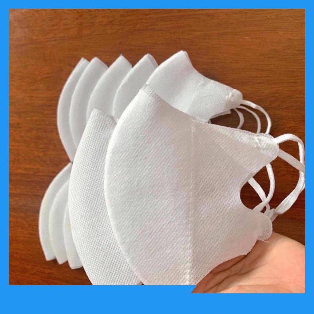 Khẩu trang kháng khuẩn 3d làm từ vải không dệt đã tiệc trùng, tái sử dụng được nhiều lân | BigBuy360 - bigbuy360.vn