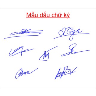 Khắc Dấu Chữ Ký Tên Theo Yêu Cầu