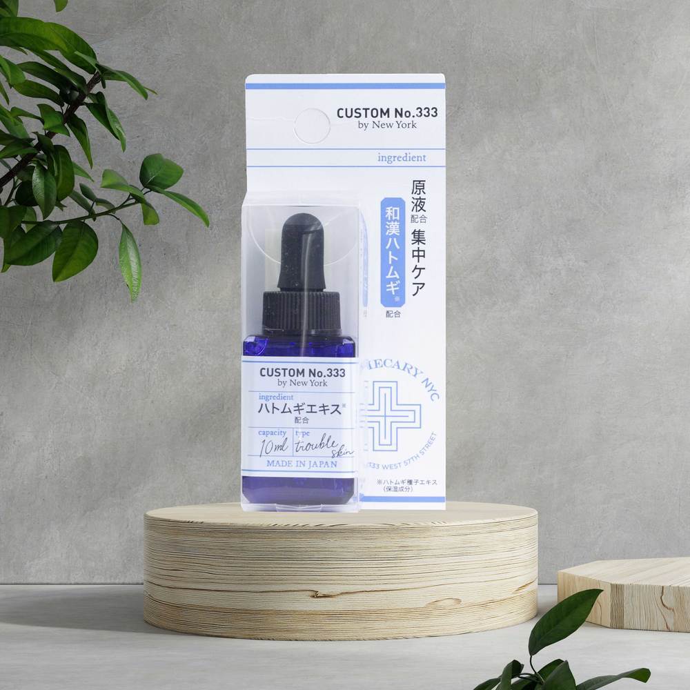 Tinh Chất Custom No.333 By New York Hạt Ý Dĩ Tăng Đề Kháng Cho Da Nhạy Cảm 10ml