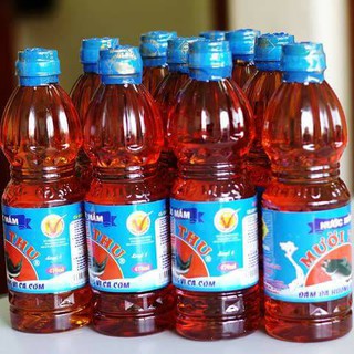 Nước mắm cá cơm truyền thống Mười Thu ( Loại 1)