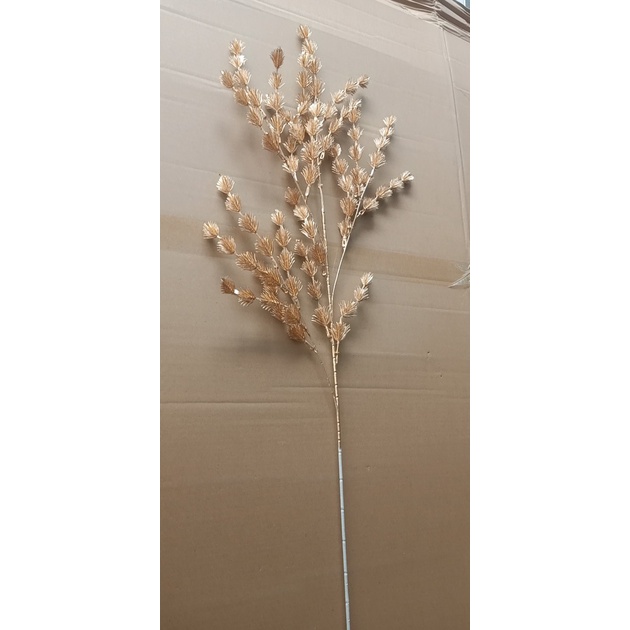 Cành Quạt Vàng, táo vàng, thông vàng Cắm decor trang trí tết, giỏ quà, bình hoa