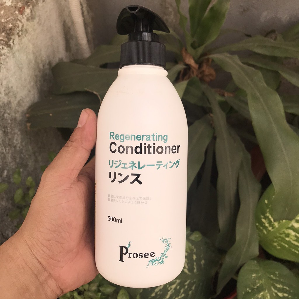 Dầu xả dưỡng cho tóc hư tổn sau khi làm uốn nhuộm Prosee Regenerating Conditioner 500ml