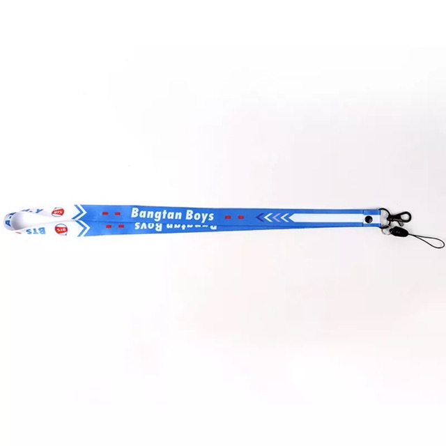 Strap Nametag BTS móc khoá kèm dây đeo điện thoại