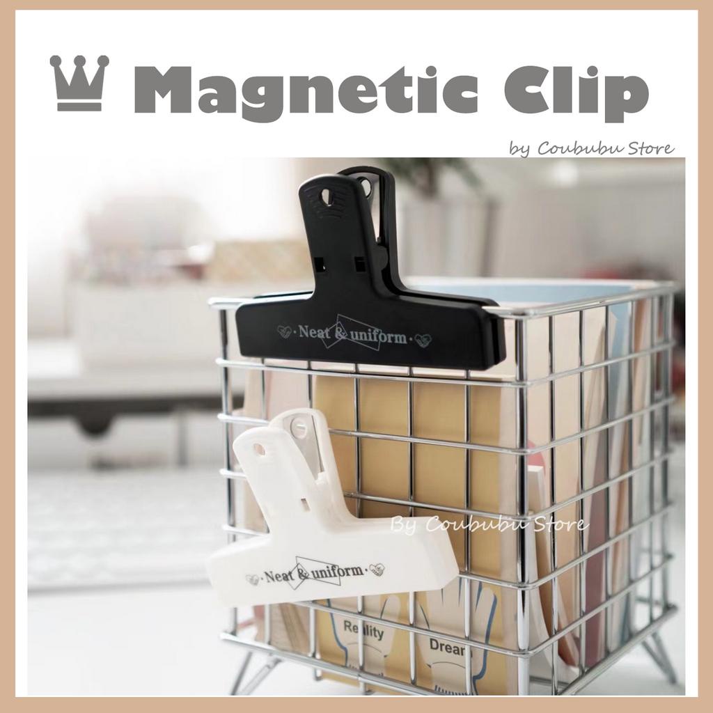 ✿Áo Thun Coububu Coububu In Hình Cá Tính✿ Kẹp Từ Tính Bằng Nhựa Đuôi Dài Chuyên Dụng Cho Tài Liệu / Sổ Tay