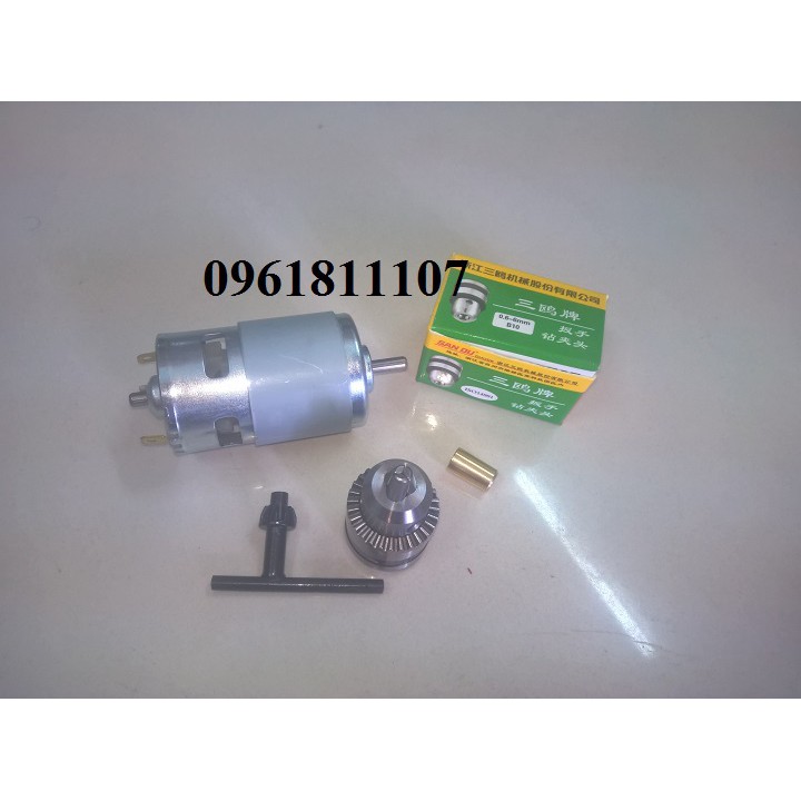 Combo khoan motor 775 150W18000 vòng