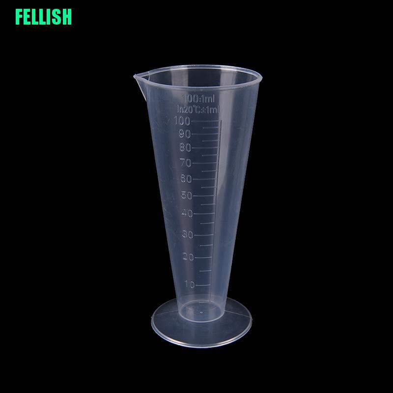 Cốc Đong Bằng Nhựa Trong Suốt 50ml 100ml