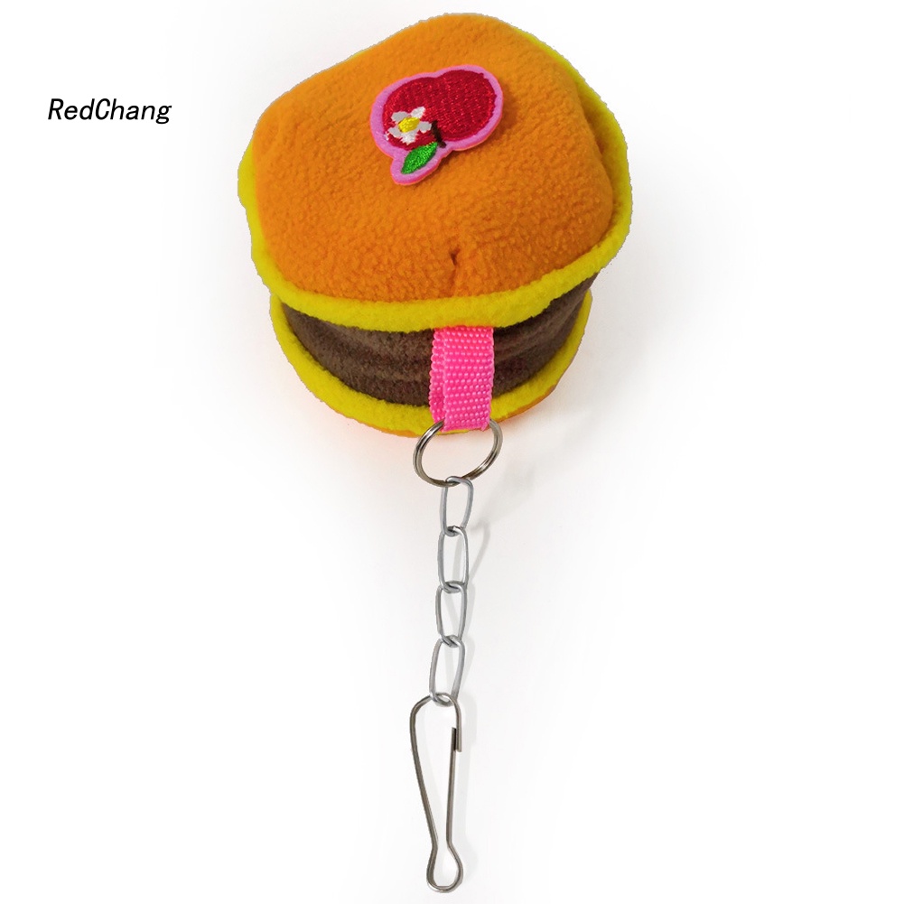 Tổ Ngủ Giữ Ấm Hình Hamburger Cho Hamster / Sóc / Chim Vẹt