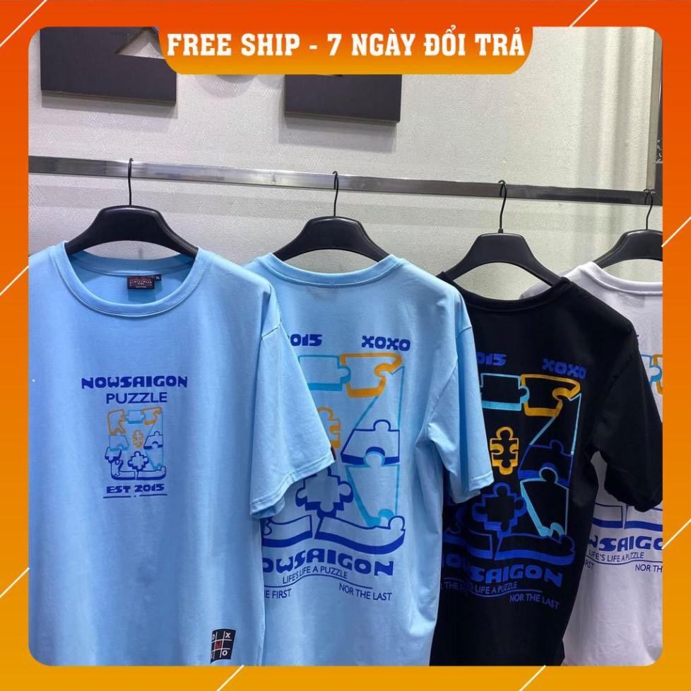 áo thun tay lỡ form rộng nam nữ now sài gòn full tag | BigBuy360 - bigbuy360.vn