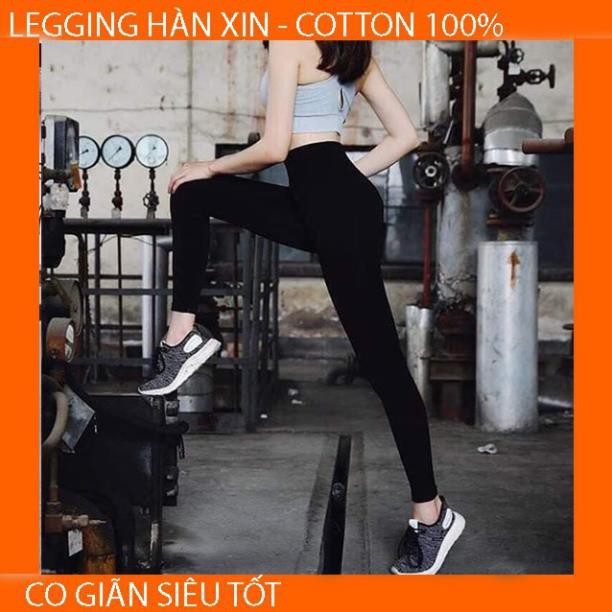 Quần Legging Hàn Nâng Mông, Tôn Dáng, Gen Bụng Co Giãn Chất Đẹp Hàng Loại 1 Không Bai Xù, Cắn Chỉ