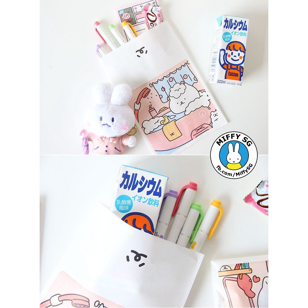 [YUXIAN] Túi giấy hoạt hình KOGO - WHITE BEAR'S DAILY LIFE | BigBuy360 - bigbuy360.vn