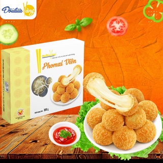 Phô mai viên Đôi Đũa Vàng nhân Mozzarella tan chảy béo ngậy 300g