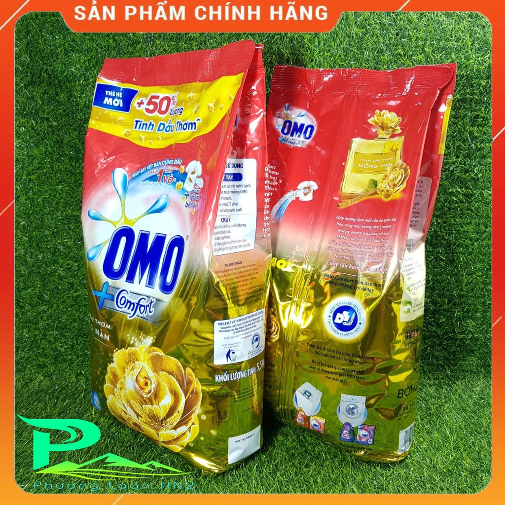 Bột giặt Omo Comfort - Túi 5,5kg