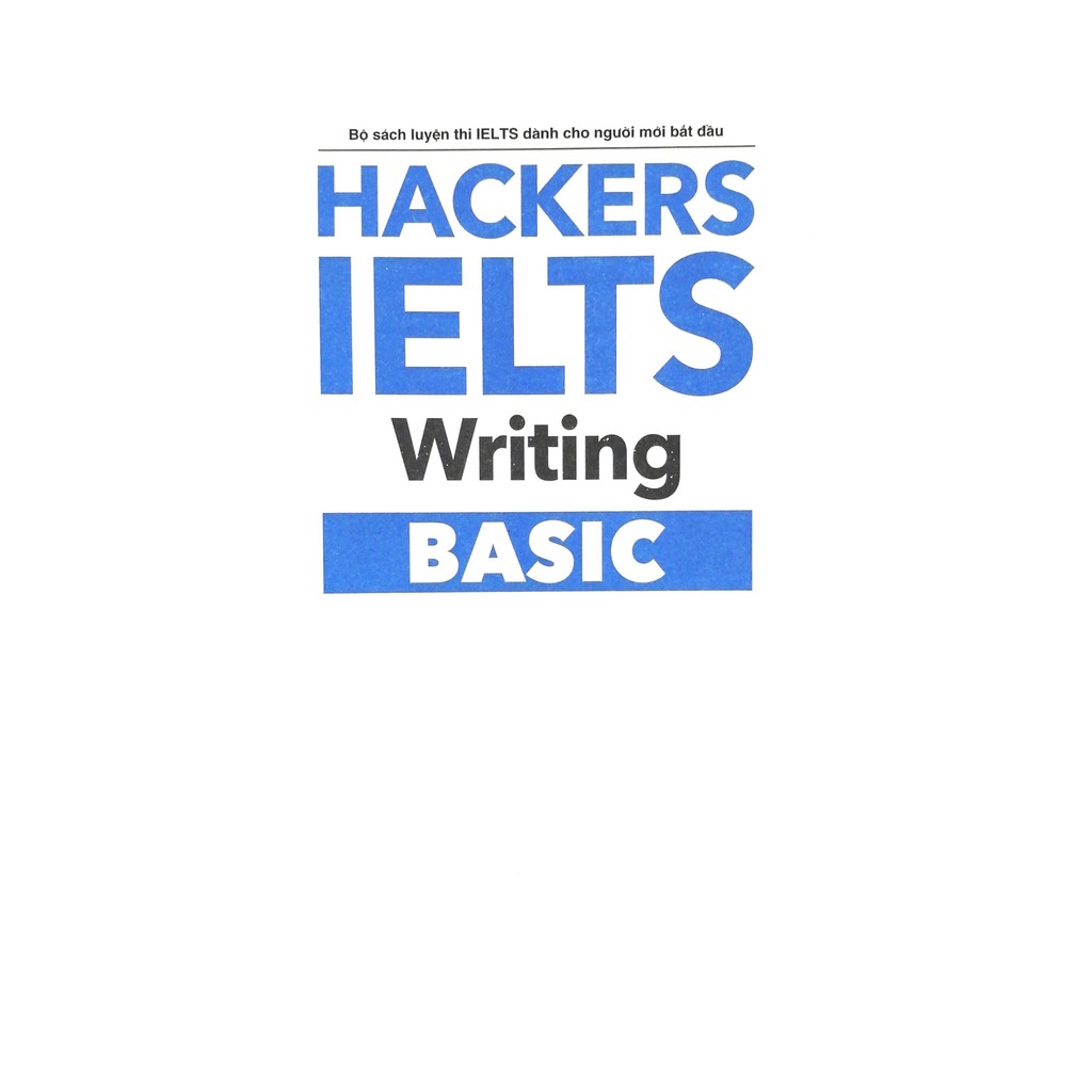 Sách - Hackers Ielts Basic - Writing