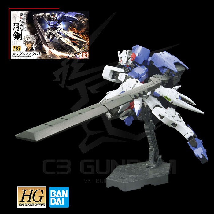 MÔ HÌNH LẮP RÁP GUNDAM HG 1/144 ASTAROTH BANDAI GUNDAM IRON-BLOODED ORPHANS HGIBO GUNPLA CHÍNH HÃNG NHẬT BẢN