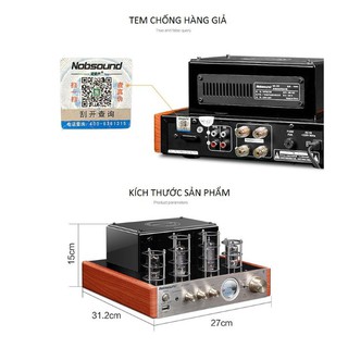 Bộ khuếch đại âm - âm ly đèn mini bluetooth nobsound ms-10dmkii cao cấp