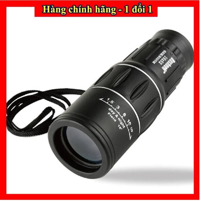 ✔️ [Top sale] -  Ống nhòm 1 mắt Bushnell 16x52 (Đen)