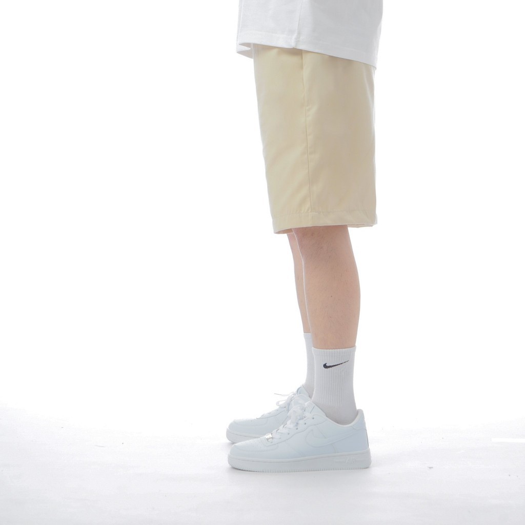 Quần Short Đùi Kaki unisex N7 thun Basic nam nữ ống rộng ulzzang Hàn Quốc - bui68linh