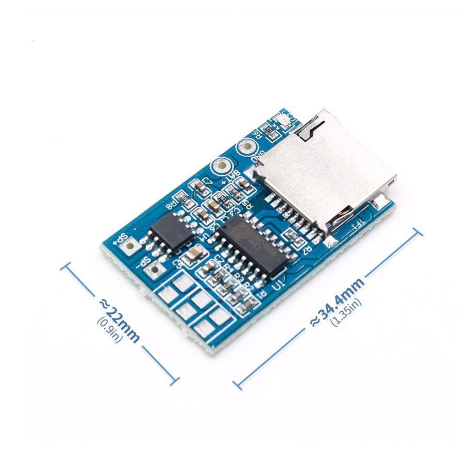 Bảng Mạch Khuếch Đại Giải Mã MP3 Gpd2846A 2w Hỗ Trợ Thẻ TF Dành Cho Mô Đun Nguồn Arduino Gm