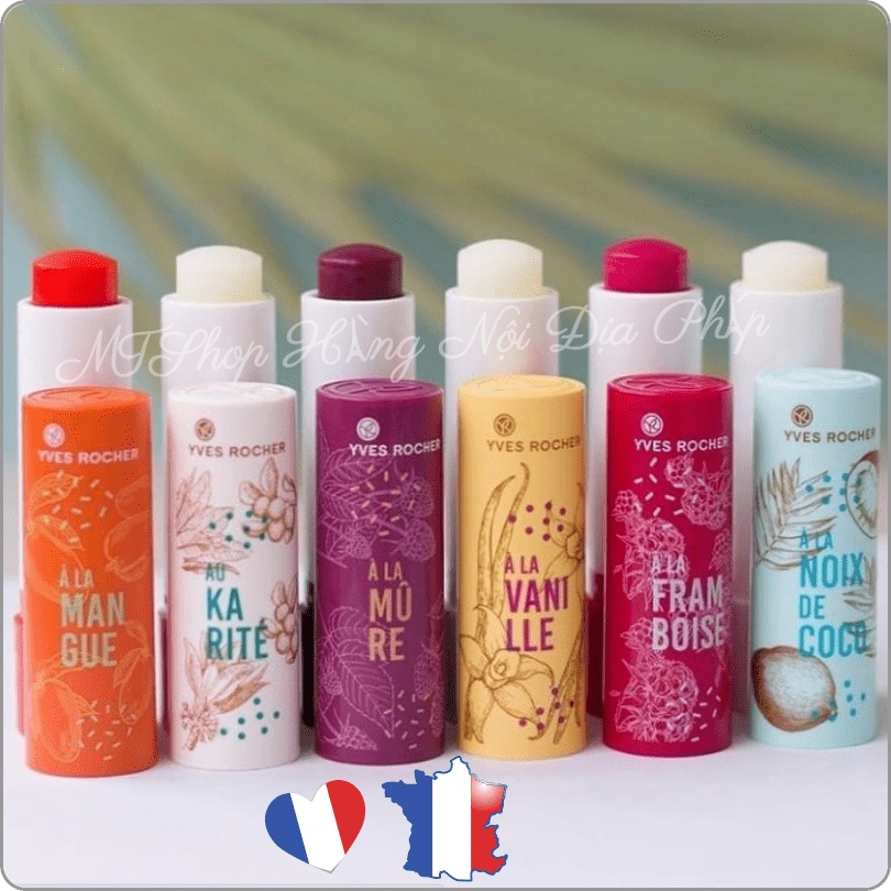 Son Dưỡng Thiên Nhiên Nội Địa PHÁP YVES ROCHER - Môi Mềm Như Nhung