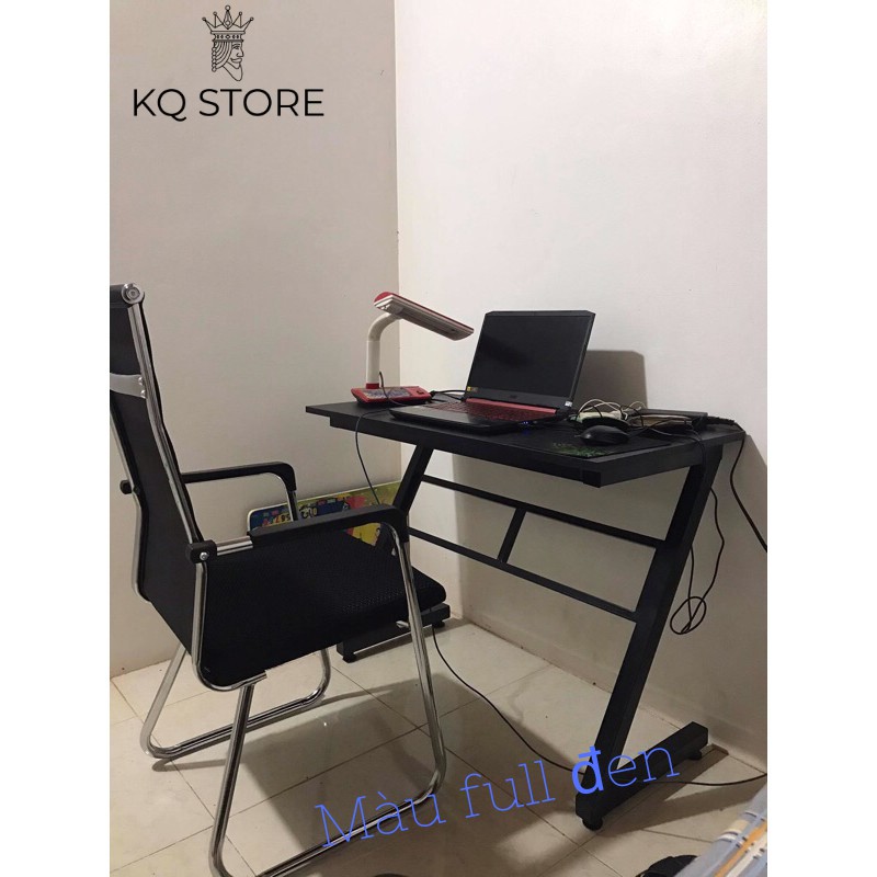 Bàn làm việc, bàn học chân chữ Z KQ STORE gỗ MDF , kích thước 50x1m, 75cm