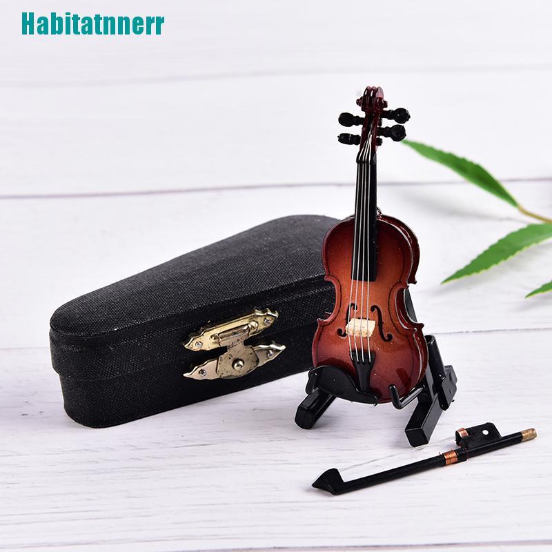 Đàn Violin Mini Bằng Gỗ Kèm Hộp Đựng