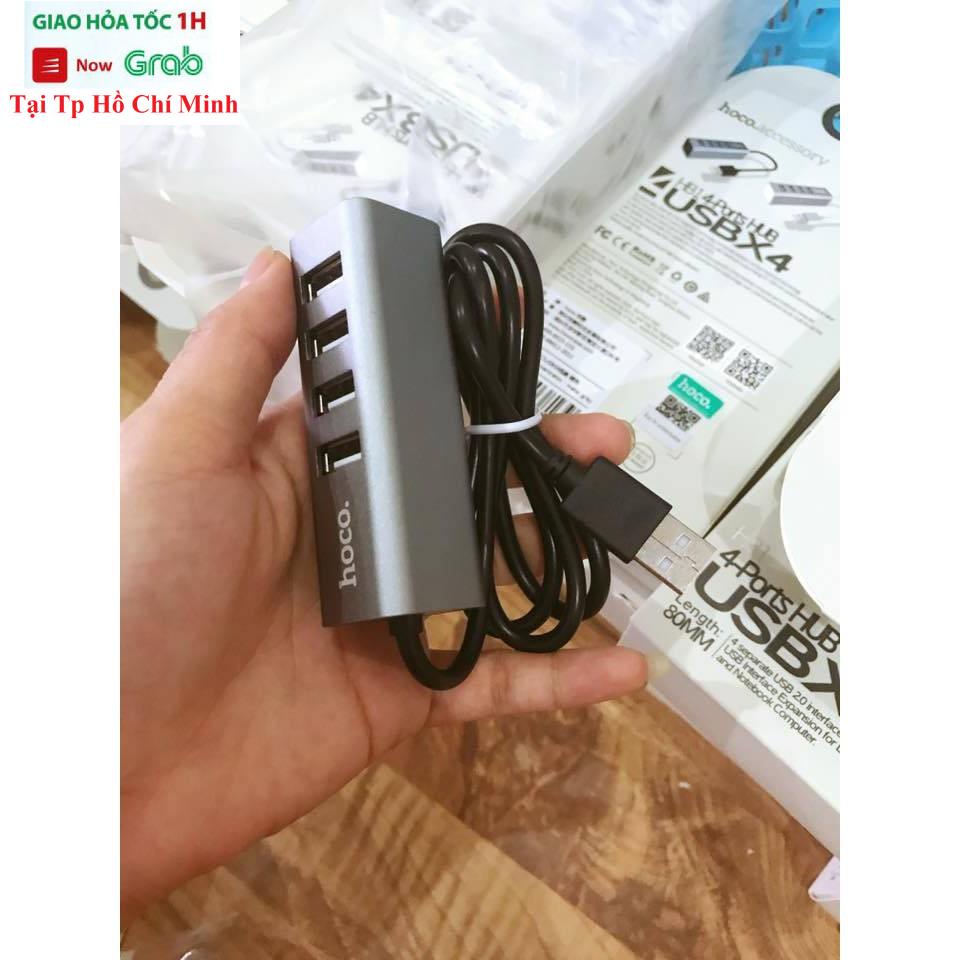 Bộ Hub 4 Cổng Usb Hoco Hb1 Chính Hãng - Bảo Hành 12 Tháng