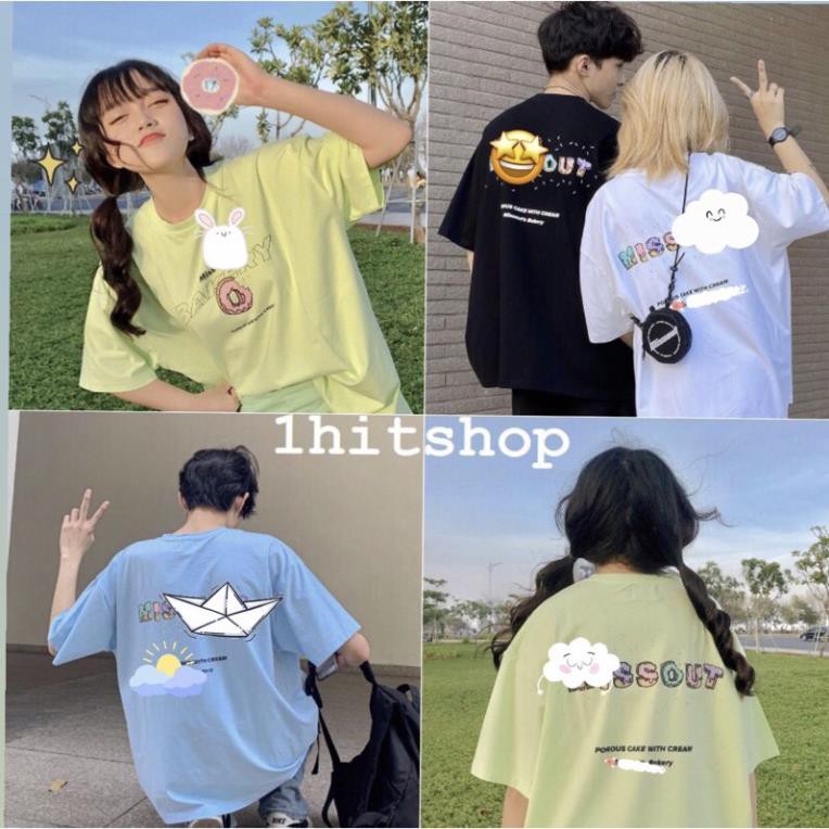 Áo Thun BAKERY MISS.OUT. 4 Màu Unisex 1hitshop ཾ '