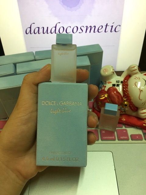 Nước hoa D&G Light Blue Pour Femme Dolce & Gabbana Light Blue Femme EDT 4.5ml