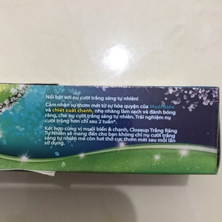 Kem đánh răng Close up muối biển và chanh 30g