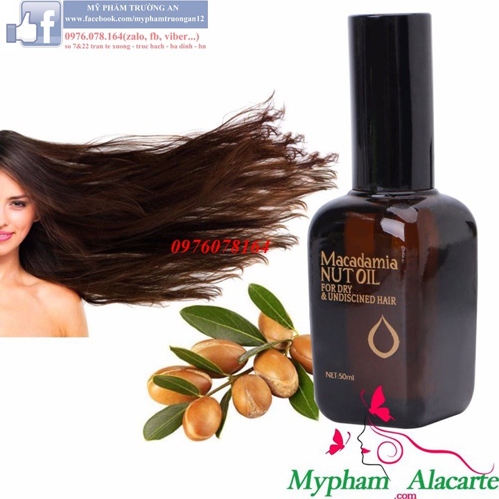TINH DẦU DƯỠNG TÓC MACADAMIA NUT OIL 50ML