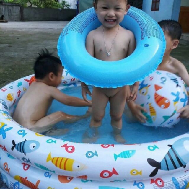 Bộ bể bơi 3 chi tiết cho bé