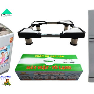 Chân Kệ Kê Máy Giặt Tủ Lạnh Đa Năng - Máy Rửa Bát Bê Tông Siêu Dày Chịu Tải 400 Kg