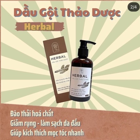 [Handmade] Dầu gội Thảo mộc Bồ kết, Bồ hòn kích thích mọc tóc 250ml