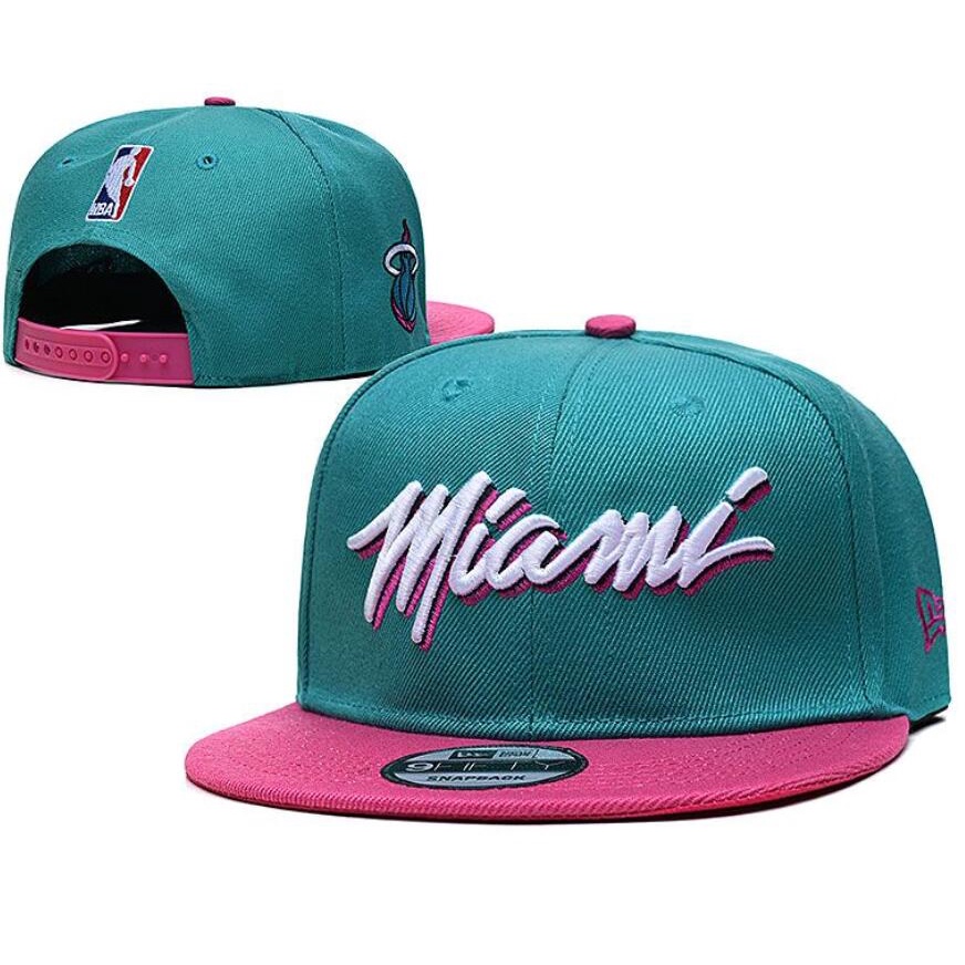 Đội bóng NBA Miami Heat cotton Mũ Snapback có thể điều chỉnh