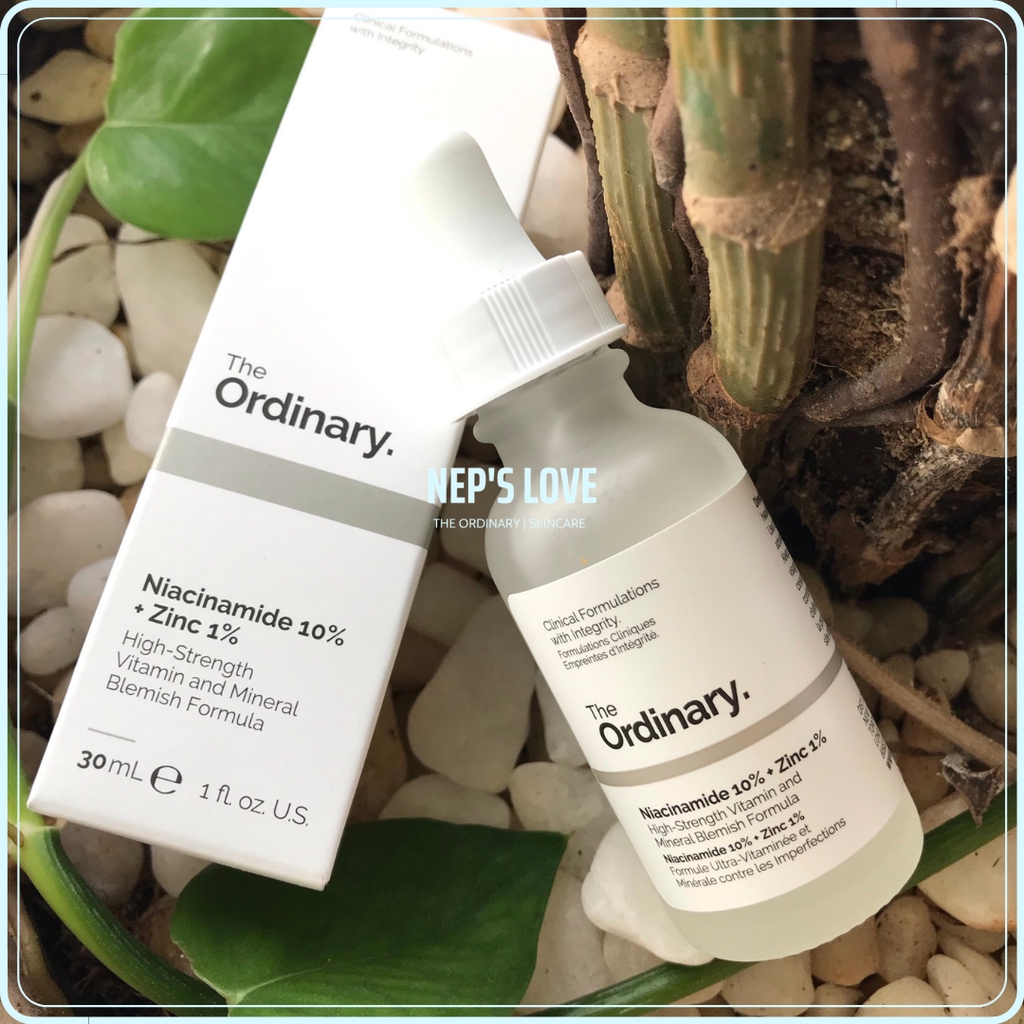 Serum giúp mờ thâm, sáng da Niacinamide 10% + Zinc 1%_THE ORDINARY (BILL CANADA) 30ML