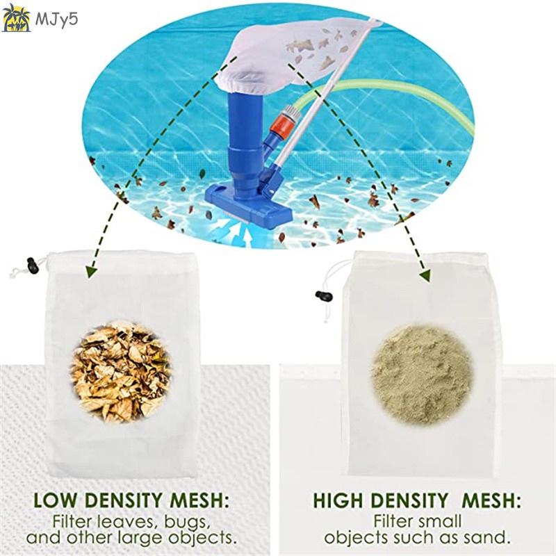 Máy Hút Bụi Vệ Sinh Hồ Bơi Kèm Bàn Chải 5 Phần Tiện Dụng