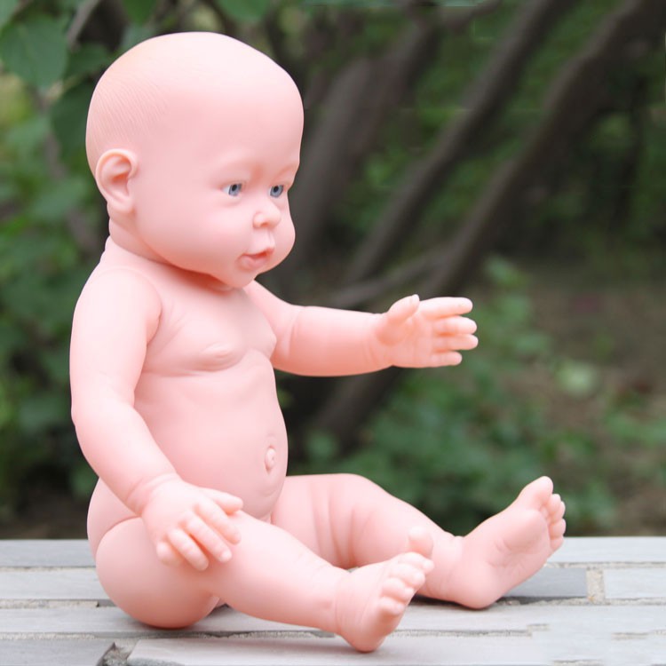 Búp bê silicon mô phỏng em bé sơ sinh - cao 42cm