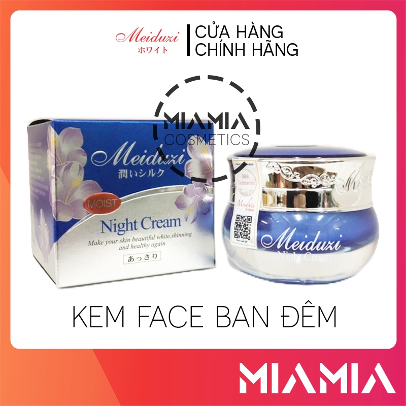 Kem Face Đêm Meiduzi Hộp Xanh Chính Hãng Night Cream - 8919855342530